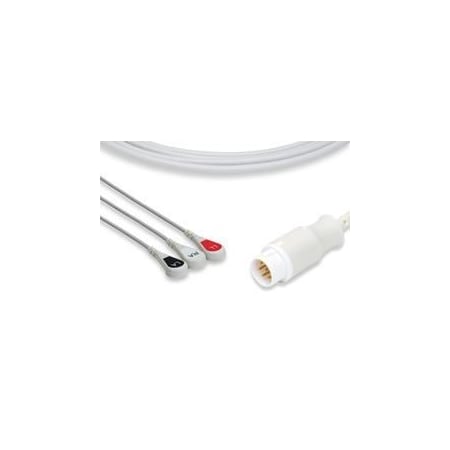 Replacement For Nihon Kohden, Merlin 78834C Direct-Connect Ecg Cables
